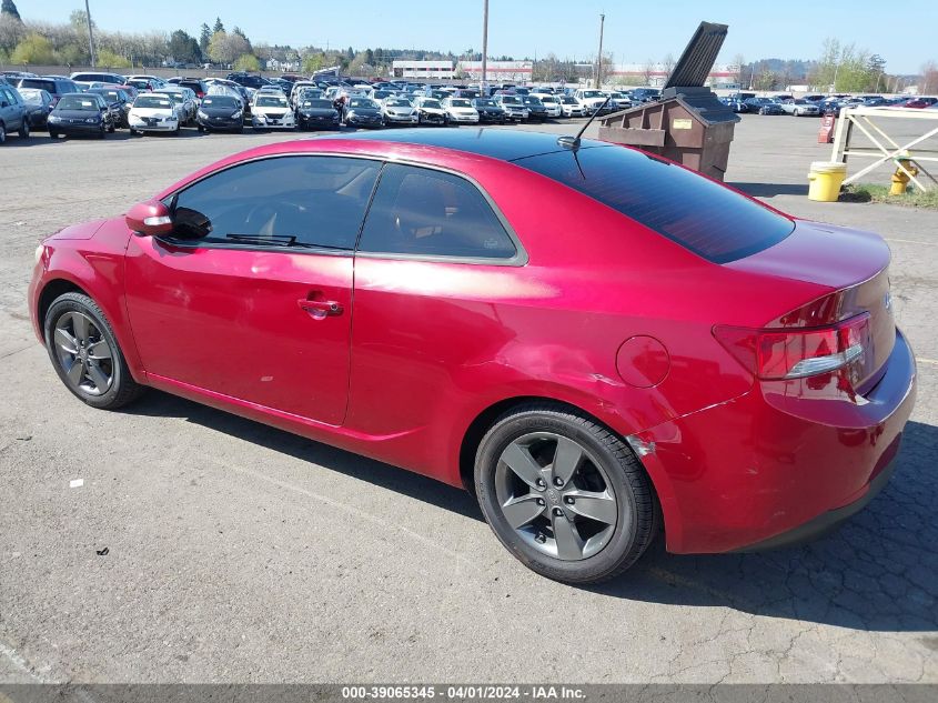 2010 Kia Forte Koup Ex VIN: KNAFU6A23A5260217 Lot: 39065345