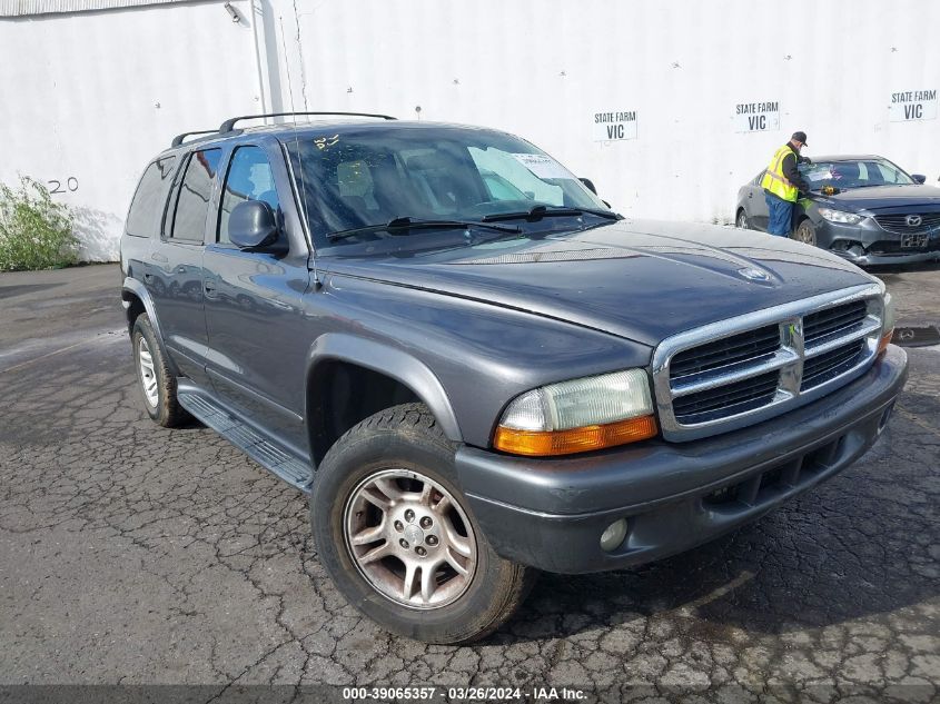 2003 Dodge Durango Slt VIN: 1D8HS48Z23F507749 Lot: 39065357