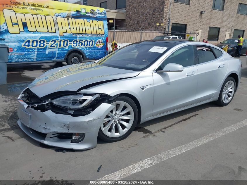 VIN 5YJSA1E28GF153324 2016 Tesla Model S, 60D/70D/7... no.2