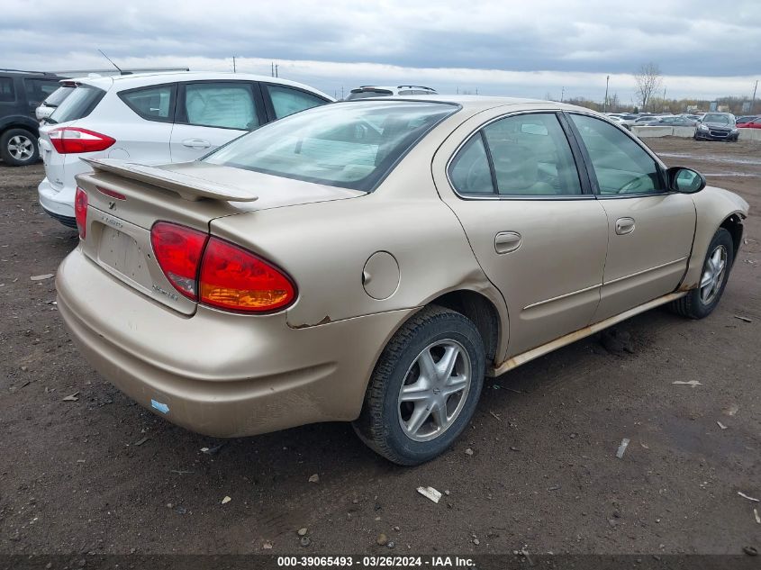 1G3NL52FX4C139956 2004 Oldsmobile Alero Gl1