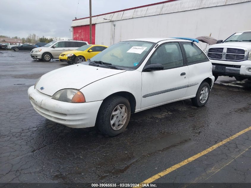 2C1MR2227Y6731025 2000 Chevrolet Metro Lsi