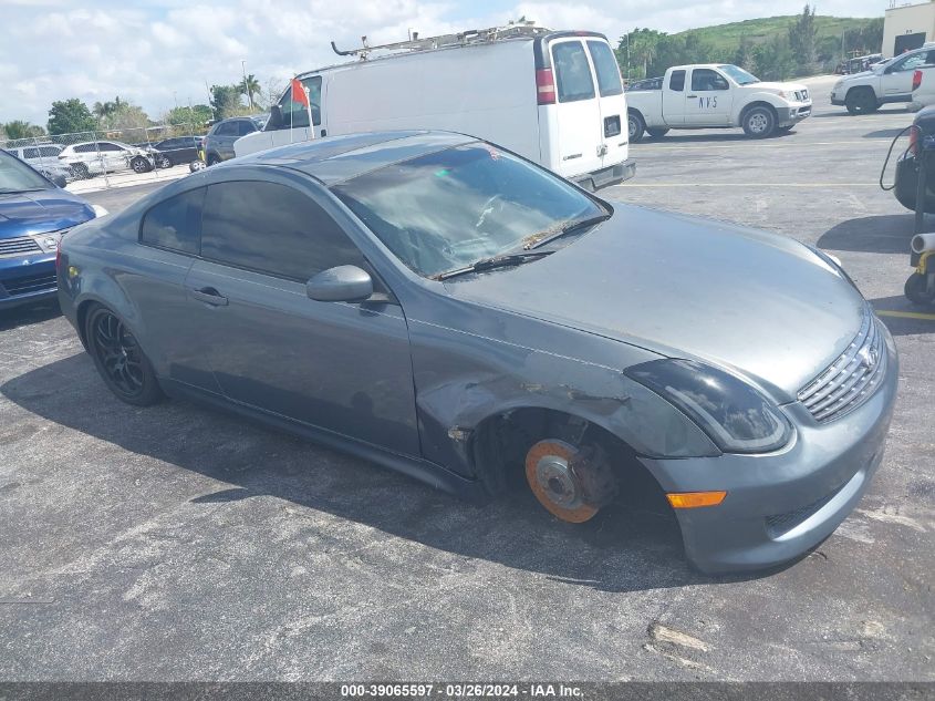 JNKCV54EX6M708323 | 2006 INFINITI G35