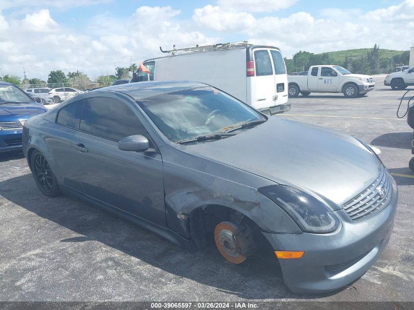 JNKCV54EX6M708323 | 2006 INFINITI G35