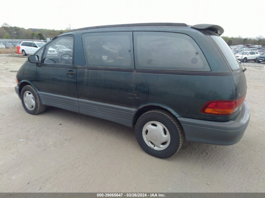 1994 Toyota Previa Le VIN: JT3AC12R0R1140848 Lot: 39065647