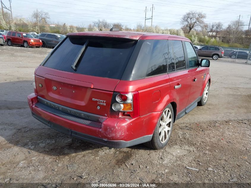 2007 Land Rover Range Rover Sport Hse VIN: SALSK25447A101467 Lot: 39065696