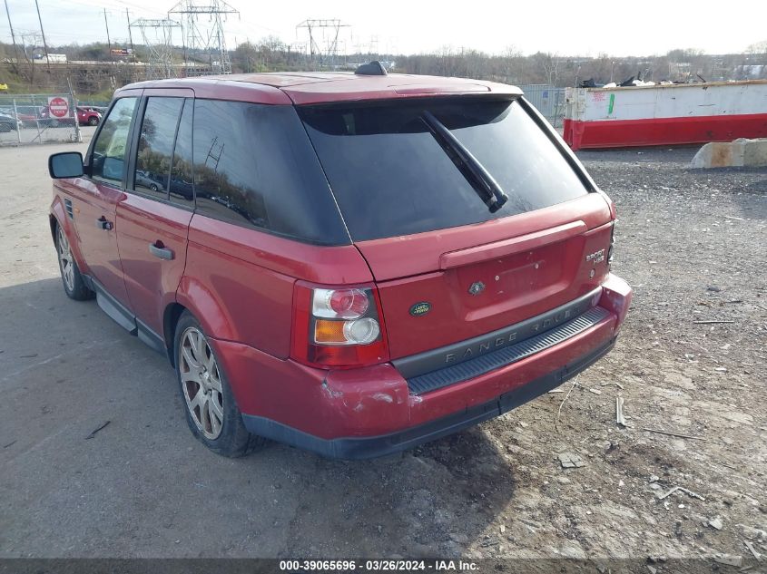 2007 Land Rover Range Rover Sport Hse VIN: SALSK25447A101467 Lot: 39065696