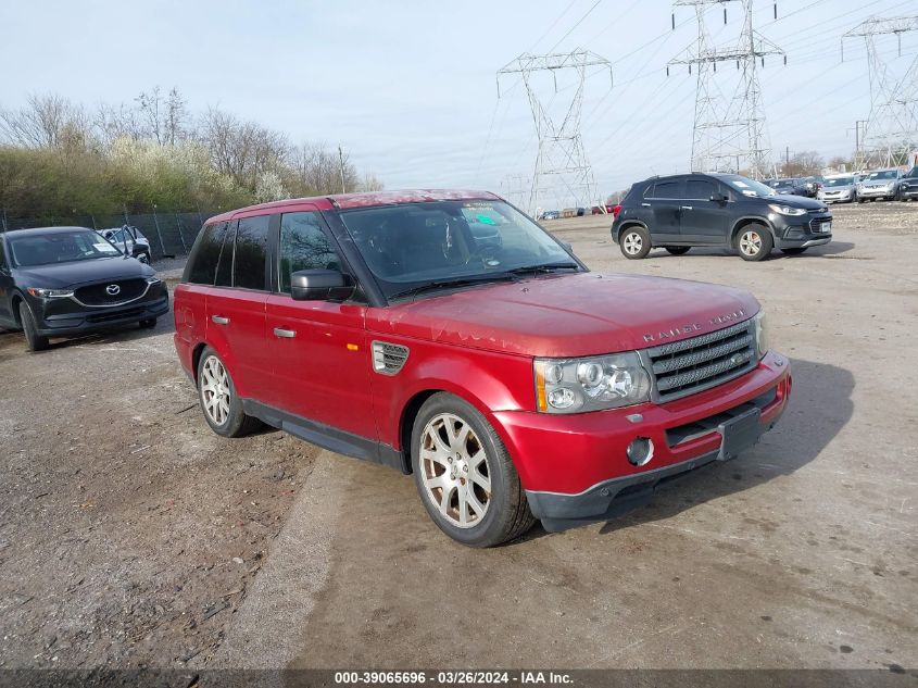 2007 Land Rover Range Rover Sport Hse VIN: SALSK25447A101467 Lot: 39065696