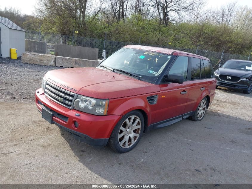 2007 Land Rover Range Rover Sport Hse VIN: SALSK25447A101467 Lot: 39065696