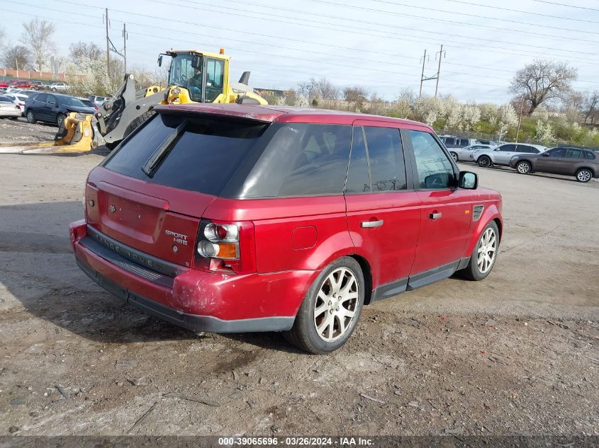 2007 Land Rover Range Rover Sport Hse VIN: SALSK25447A101467 Lot: 39065696