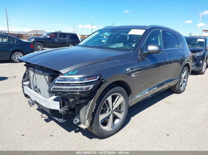 VIN KMUHBDSB5PU114000 2023 GENESIS GV80 ADVANCED/PRESTIGE