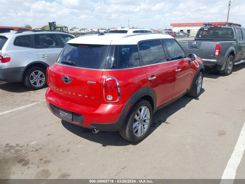 2014 MINI COUNTRYMAN COOPER - WMWZB3C52EWR37251