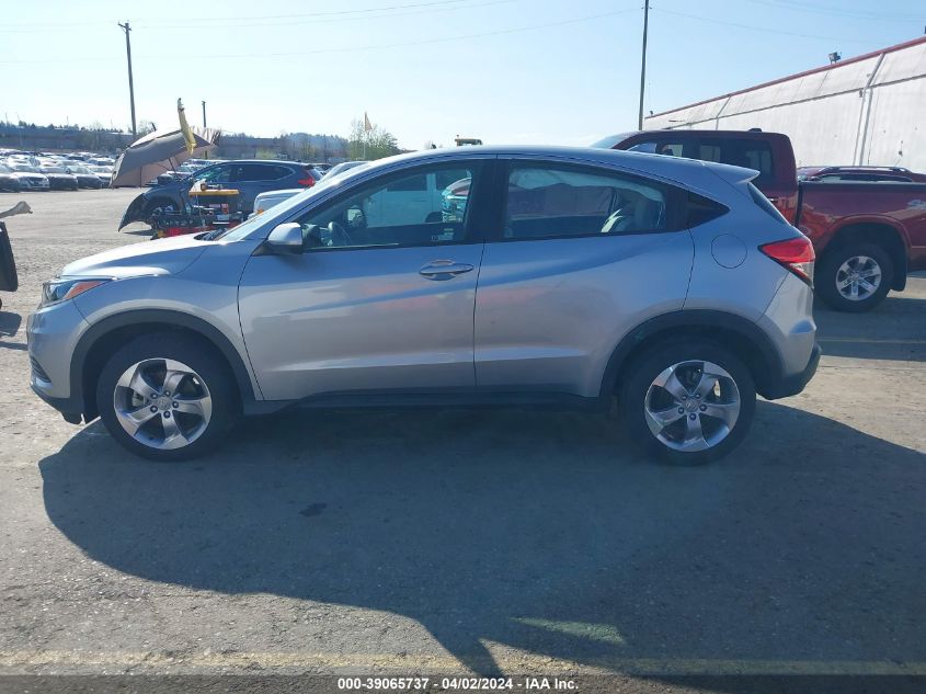 2021 Honda Hr-V Awd Lx VIN: 3CZRU6H31MM701091 Lot: 39065737