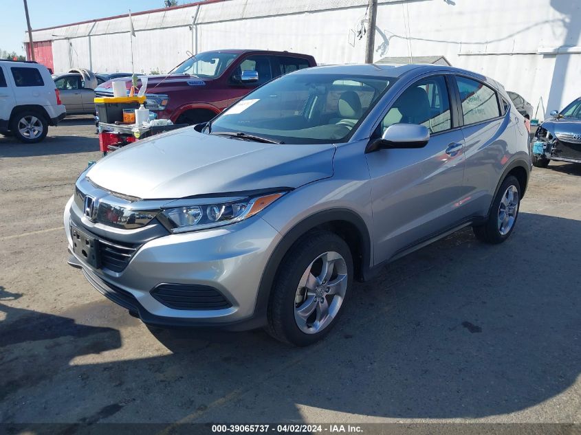 2021 Honda Hr-V Awd Lx VIN: 3CZRU6H31MM701091 Lot: 39065737