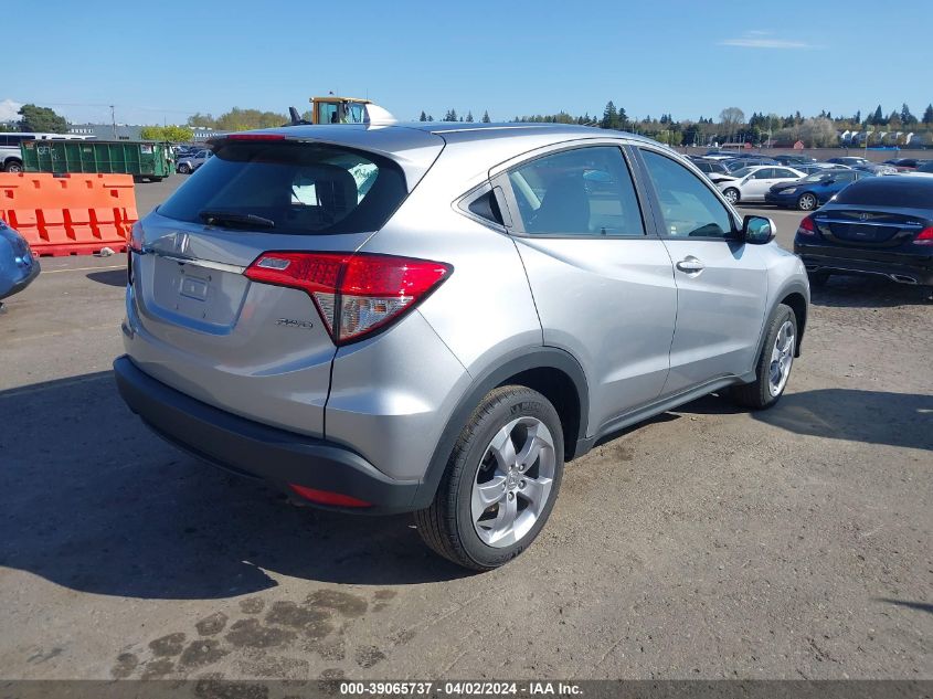 2021 Honda Hr-V Awd Lx VIN: 3CZRU6H31MM701091 Lot: 39065737