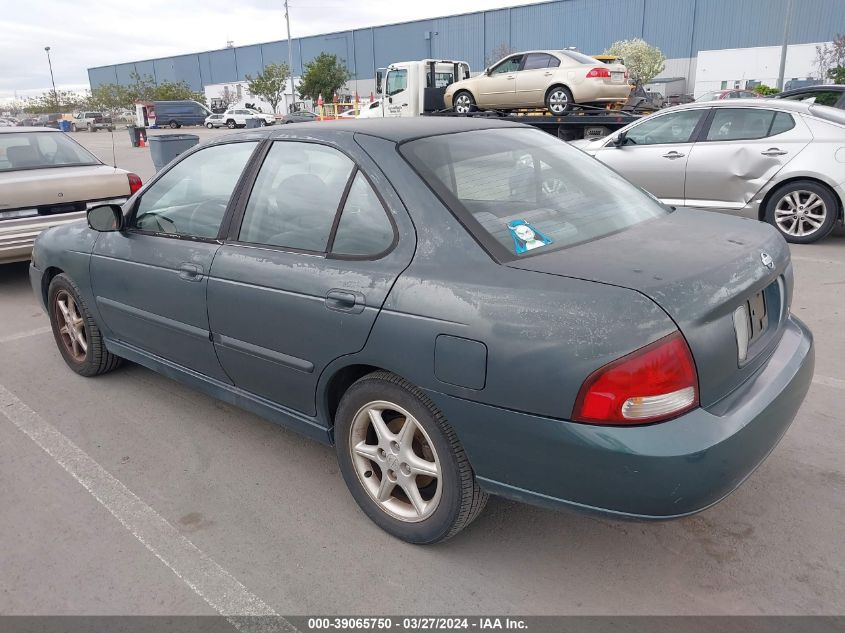 3N1BB51D61L121950 2001 Nissan Sentra Se