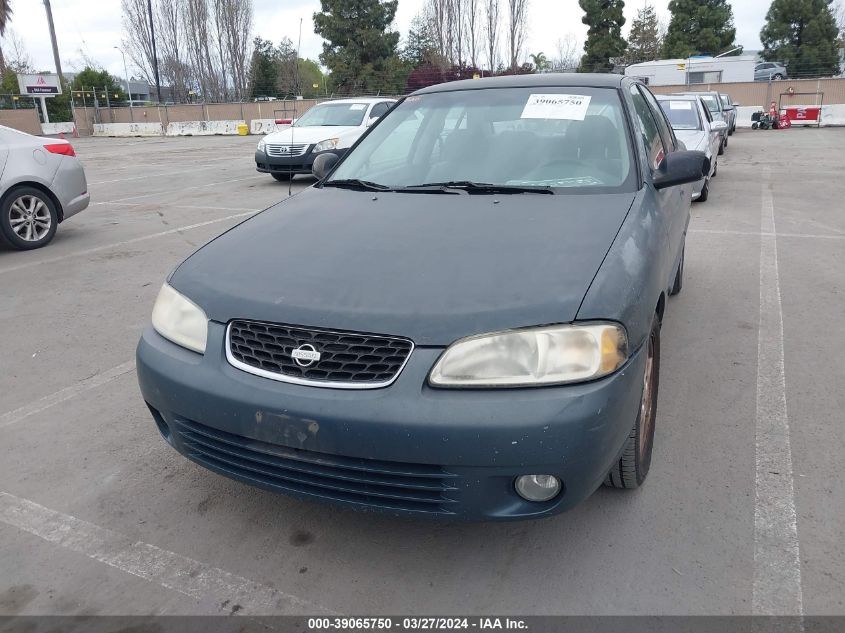 3N1BB51D61L121950 2001 Nissan Sentra Se