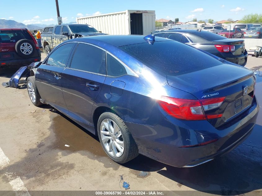 2019 Honda Accord Lx VIN: 1HGCV1F12KA146337 Lot: 39065790