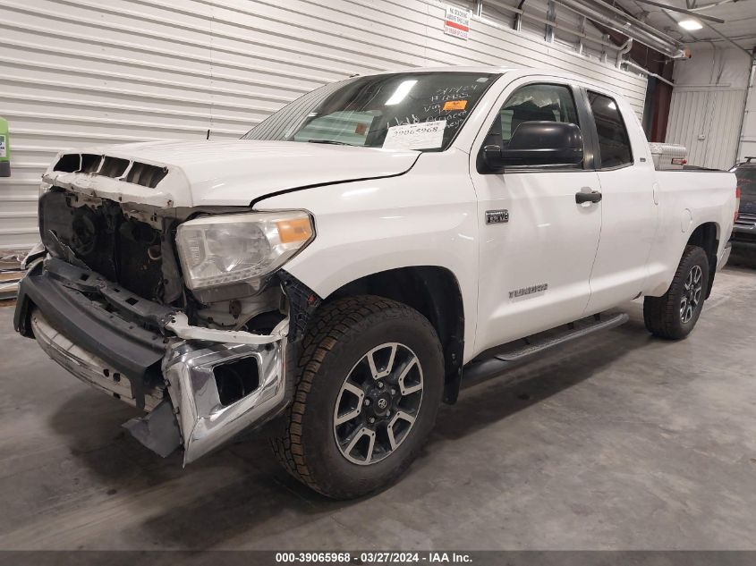 2016 Toyota Tundra Sr5 5.7L V8 VIN: 5TFUW5F10GX537806 Lot: 39065968