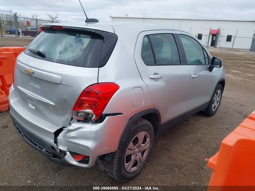 2018 CHEVROLET TRAX LS - KL7CJKSBXJB721885