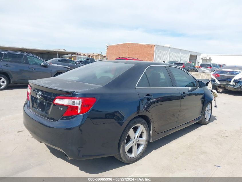 2013 Toyota Camry Se VIN: 4T1BF1FK6DU712884 Lot: 39065996