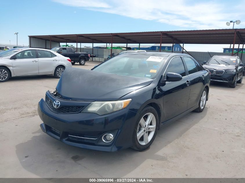 2013 Toyota Camry Se VIN: 4T1BF1FK6DU712884 Lot: 39065996