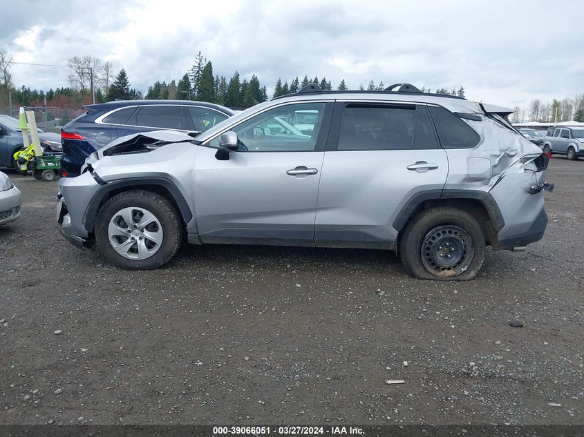 VIN 2T3G1RFV6MC142746 2021 TOYOTA RAV4 LE