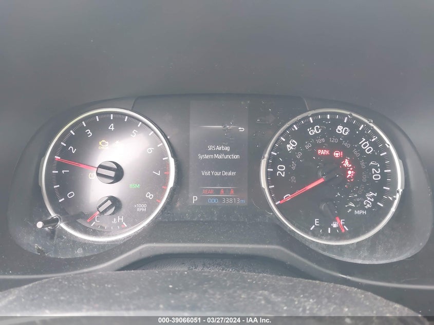 VIN 2T3G1RFV6MC142746 2021 TOYOTA RAV4 LE