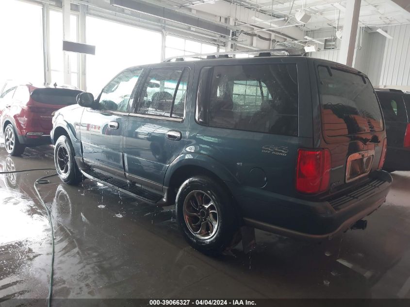 2001 Lincoln Navigator VIN: 5LMFU28R41LJ23855 Lot: 39066327