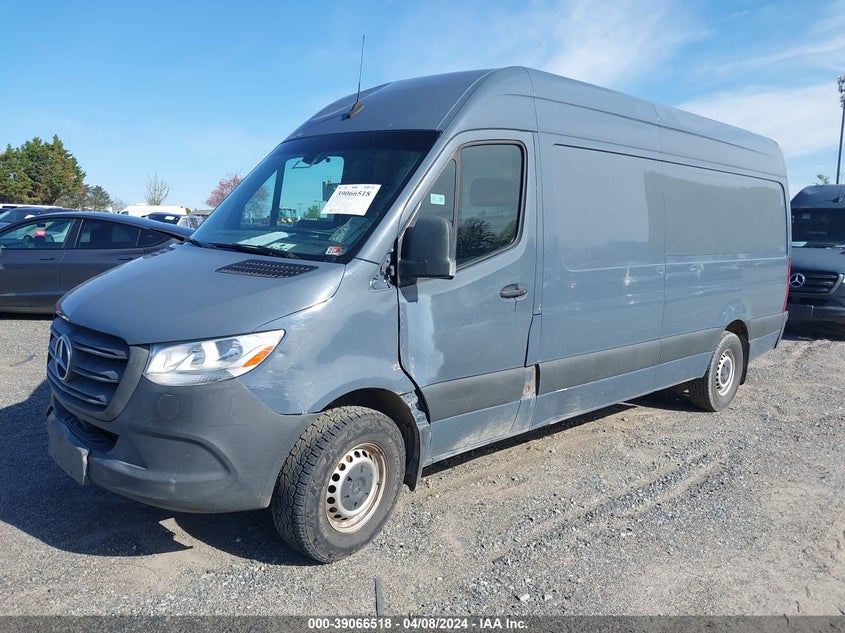 2019 Mercedes-Benz Sprinter 2500 High Roof V6 VIN: WD4PF1CD2KP133666 Lot: 39066518