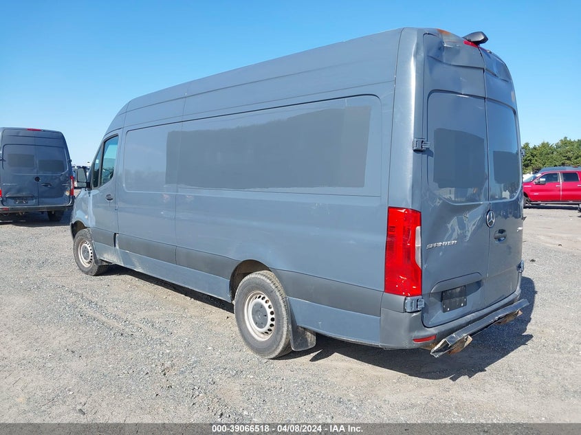 2019 Mercedes-Benz Sprinter 2500 High Roof V6 VIN: WD4PF1CD2KP133666 Lot: 39066518