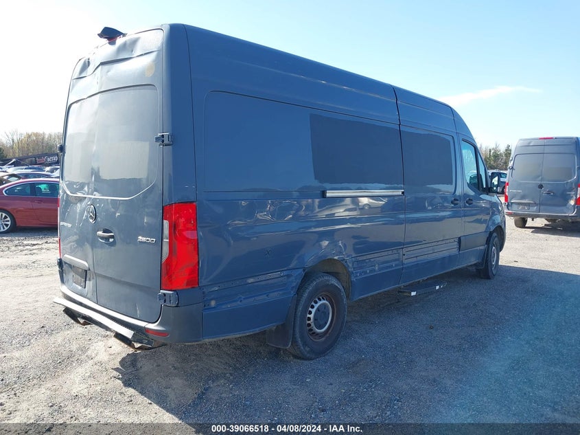 2019 Mercedes-Benz Sprinter 2500 High Roof V6 VIN: WD4PF1CD2KP133666 Lot: 39066518