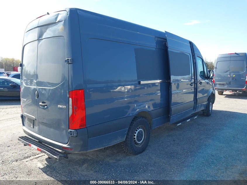 2019 Mercedes-Benz Sprinter 2500 High Roof V6 VIN: WD4PF1CD5KP149120 Lot: 39066533