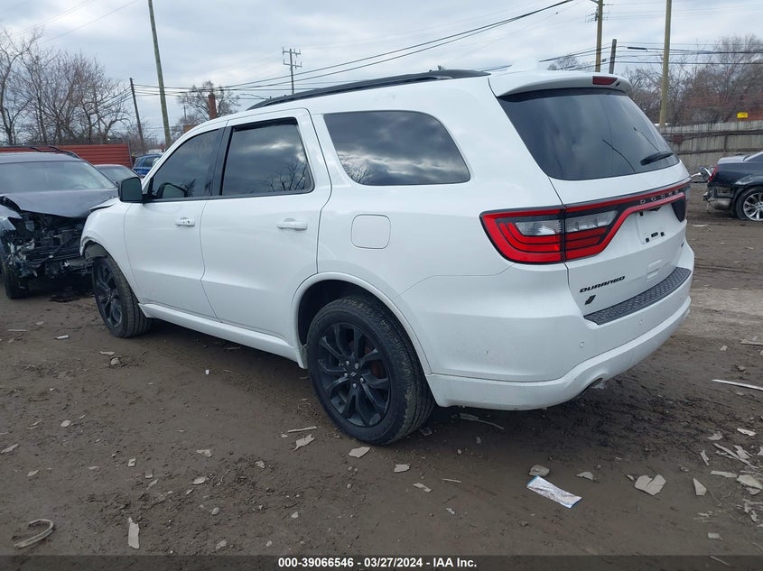 2019 Dodge Durango Gt Plus Awd VIN: 1C4RDJDG3KC821264 Lot: 39066546