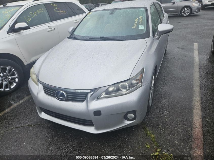 JTHKD5BHXB2011574 | 2011 LEXUS CT 200H