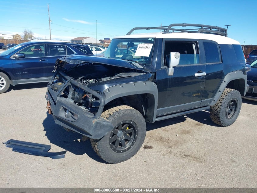 2008 Toyota Fj Cruiser VIN: JTEBU11F38K036654 Lot: 39066588