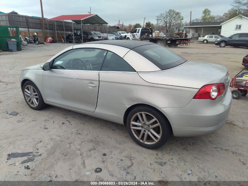 WVWFA71F49V014468 | 2009 VOLKSWAGEN EOS