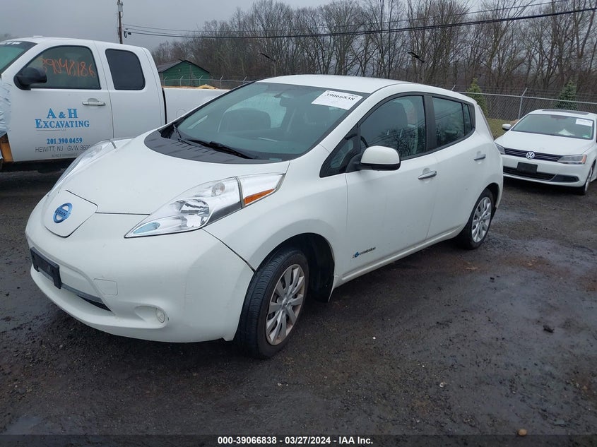 2015 Nissan Leaf S VIN: 1N4AZ0CP5FC307289 Lot: 39066838