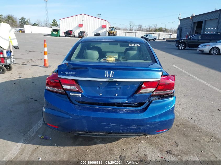 2015 Honda Civic Lx VIN: 2HGFB2F56FH553213 Lot: 39066865