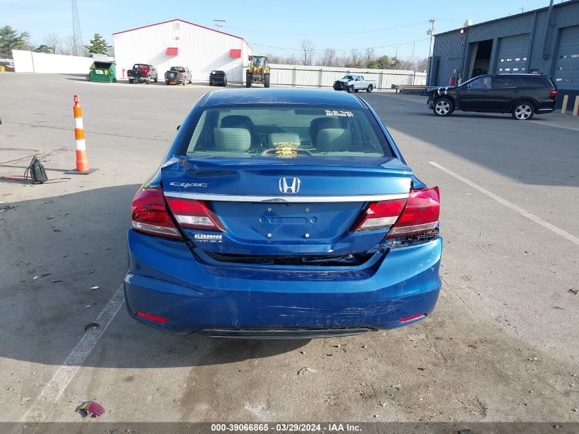 2015 Honda Civic Lx VIN: 2HGFB2F56FH553213 Lot: 39066865