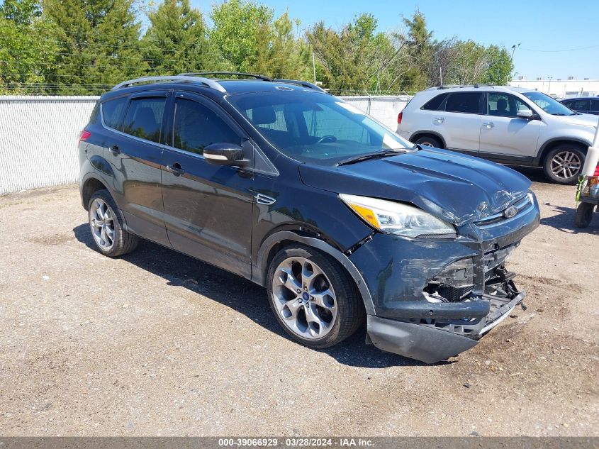 2013 Ford Escape Titanium VIN: 1FMCU0J91DUA51791 Lot: 39066929