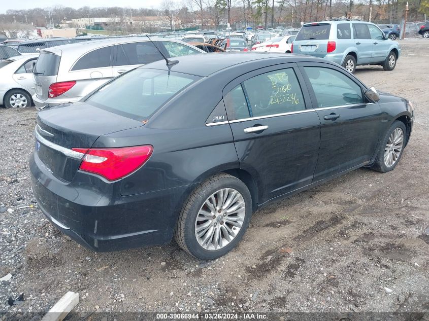 2011 Chrysler 200 Limited VIN: 1C3BC2FGXBN516585 Lot: 39066944