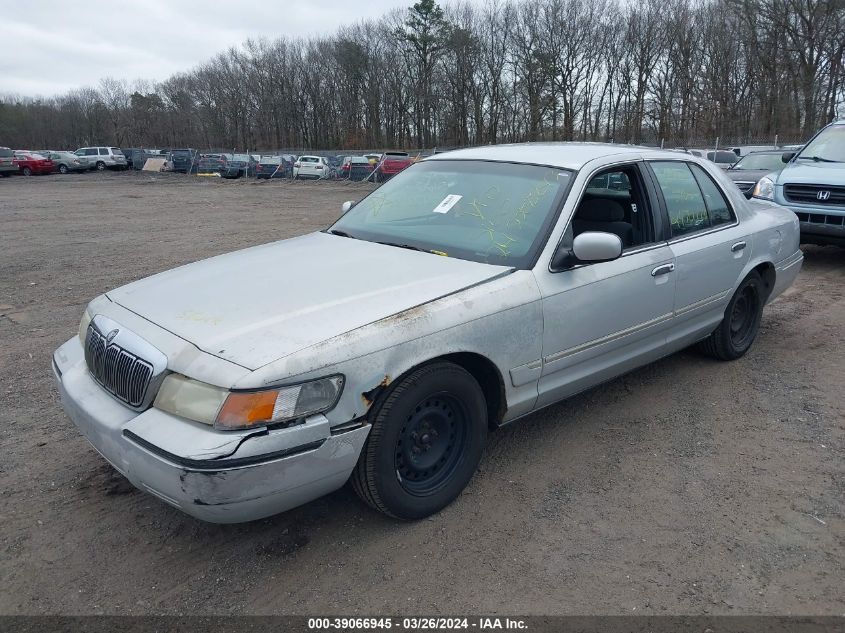 2000 Mercury Grand Marquis Gs VIN: 2MEFM74WXYX694407 Lot: 39066945