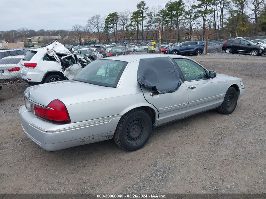 2000 Mercury Grand Marquis Gs VIN: 2MEFM74WXYX694407 Lot: 39066945