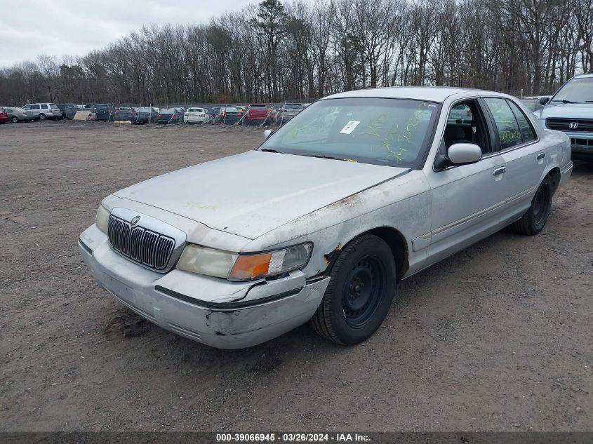 2000 Mercury Grand Marquis Gs VIN: 2MEFM74WXYX694407 Lot: 39066945