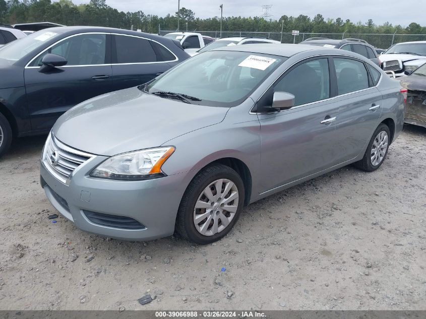 2014 NISSAN SENTRA SV - 3N1AB7AP8EY228394