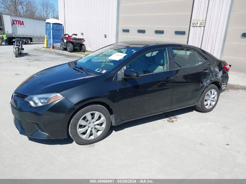 2014 TOYOTA COROLLA LE - 2T1BURHE2EC208203