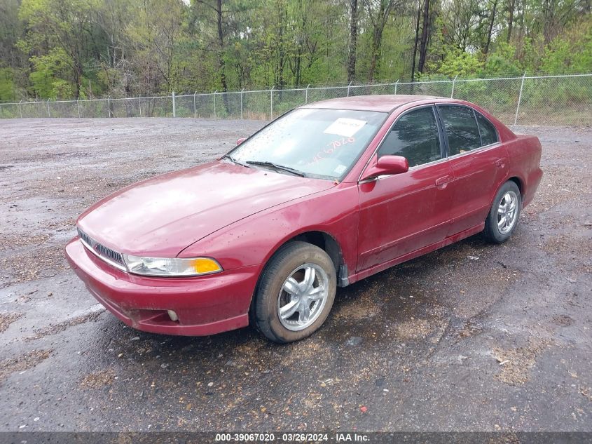 4A3AA46G0YE006759 2000 Mitsubishi Galant Es