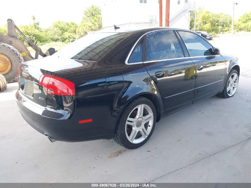 WAUAF78E97A205085 | 2007 AUDI A4