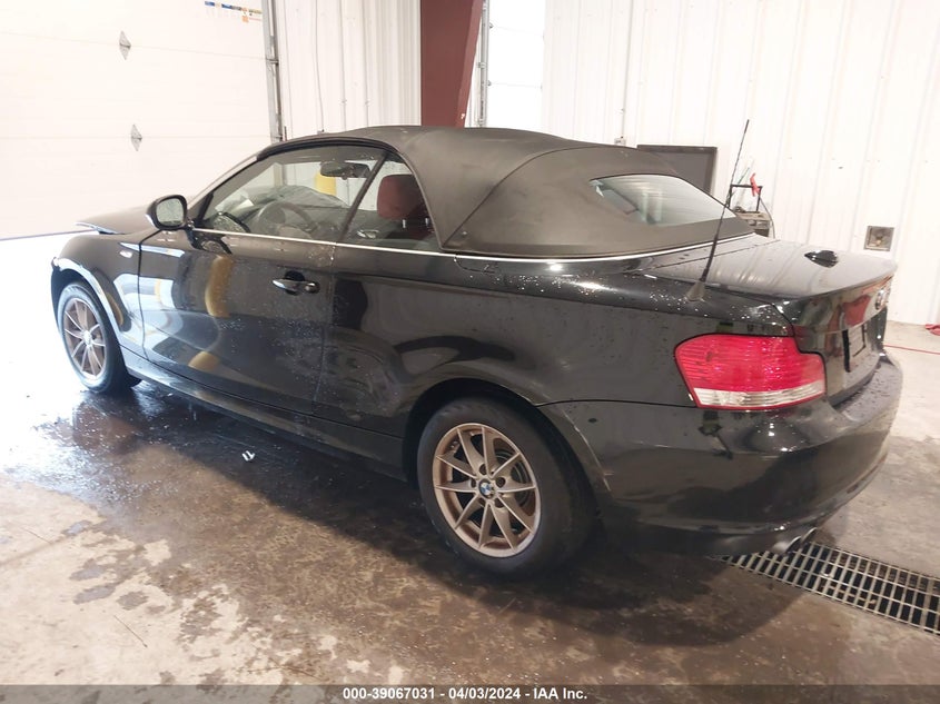 2011 BMW 128I VIN: WBAUL7C57BVM80128 Lot: 39067031