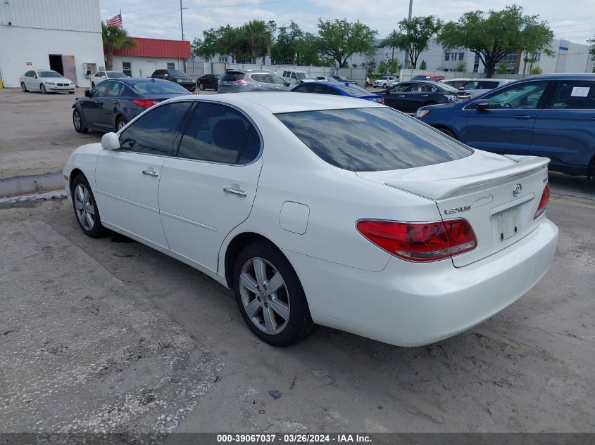 JTHBA30GX55088312 | 2005 LEXUS ES 330